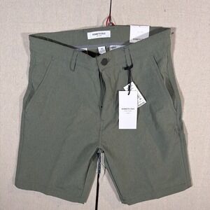 Kenneth Cole Tech Shorts Lightweight Stretch Wicking 8.5 In Seam Size 30 $69‎